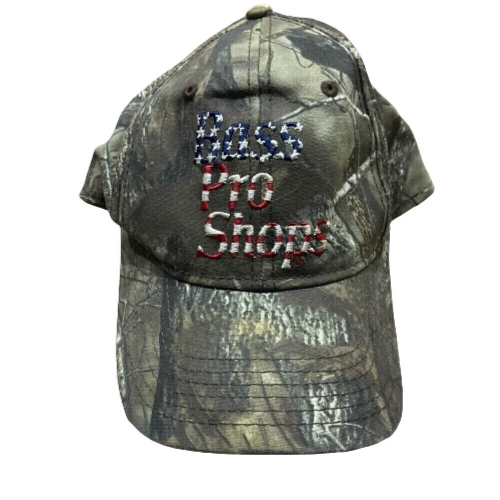 Bass Pro Shops Hunting Real Tree USA Vintage Cap Hap Snapback Unisex Adjustable